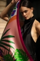 luksusowa chusta jedwabna, z jedwabiu naturalnego ręcznie obszywana my minelli art of fashion silk scarf