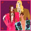 My Minelli jedwabna apaszka Valentino Chic, Tres chic, silk scarf, jedwabna chusta modna,  icon apaszka, apaszka z kobietami, Vogue