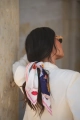 My minelli Sorelle jedwabna apaszka, jedwabna chusta, vogue, moda, modne akcepsoria, prezent idealny, silk scarf
