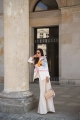 My minelli Sorelle jedwabna apaszka, jedwabna chusta, vogue, moda, modne akcepsoria, prezent idealny, silk scarf