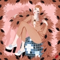 Jedwabna chusta apaszka dwustronna My Minelli ICON no.10 IN THE CLUB silk scarf