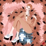 Jedwabna apaszka ICON NO.10 IN THE CLUB - M