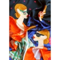 Jedwabna apaszka chusta My Minelli One Night Squad Icon no.2 silk scarf