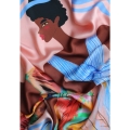 Jedwabna apaszka chusta MY Minelli Fashion Week Icon no.5 silk scarf